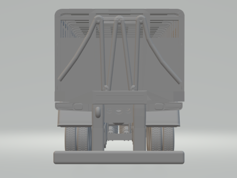 Livestock transport trailer brazil Modèles 3D en vedette