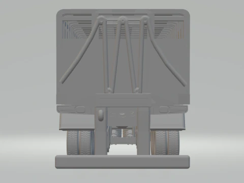 Livestock transport trailer brazil 3D Print Model