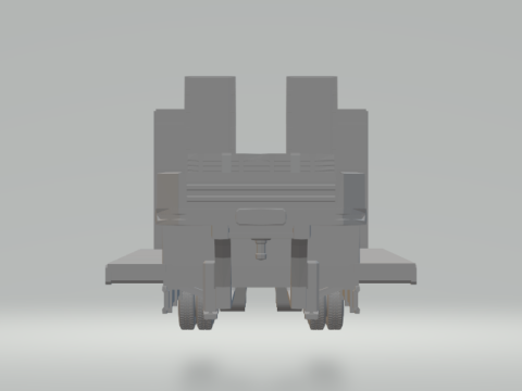 Lowboy transport trailer 3D Print Model