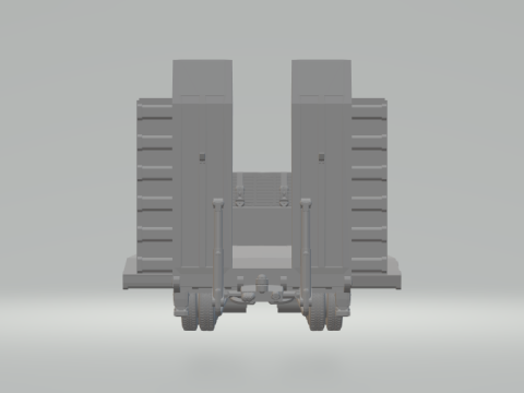 Lowboy transport trailer 3D Print Model