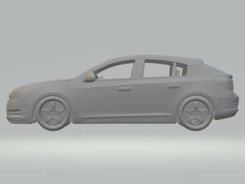 Chevrolet cruze hatch 3D Print Model