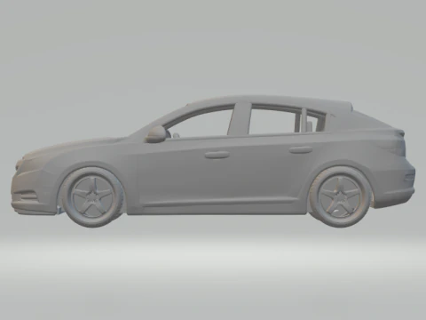 Chevrolet cruze hatch 3D Print Model