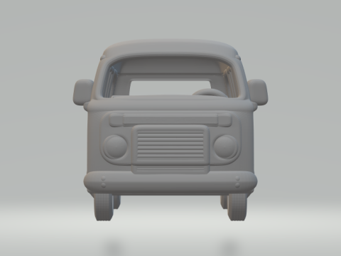 Vw kombi 3D Print Model