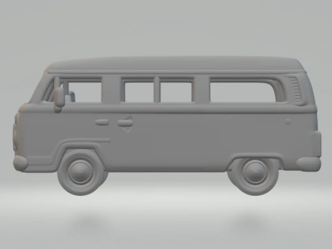 Vw kombi 3D Print Model