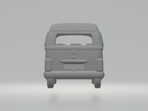 Vw kombi 3D Print Model
