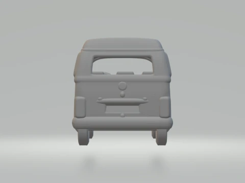 Vw kombi 3D Print Model