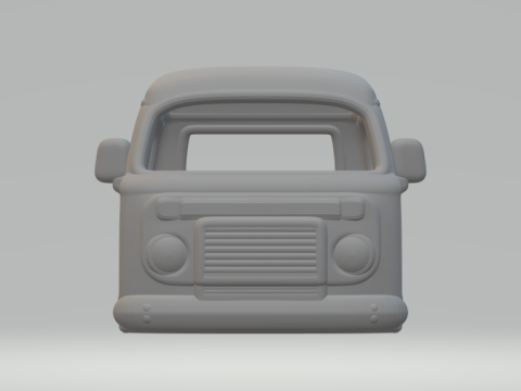 Vw kombi custom 3D Print Model