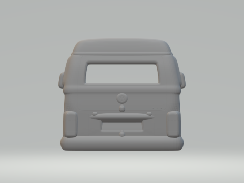 Vw kombi custom 3D Print Model