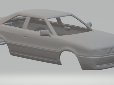 Audi coupe 3D Print Model