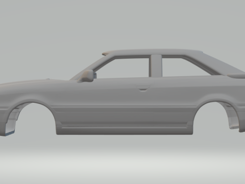 Audi coupe Modelo de Impressão 3D