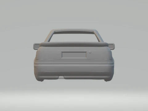 Audi coupe 3D Print Model