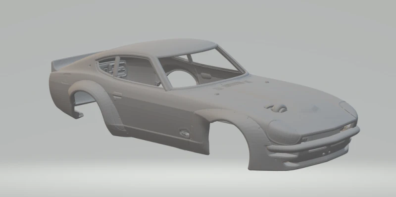 Datsuns 240 3D Print Model .c4d .max .obj .3ds .fbx .stl .blend 