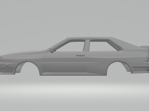 Audi quattro Modelo de Impressão 3D