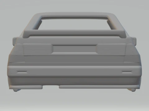 Audi quattro 3D Print Model