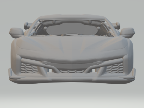 Corvette z06 3D प्रिंट मॉडल