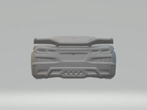 Корвет z06 3D Принт Модель