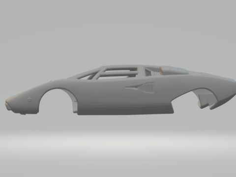 Countach 3D 打印模型