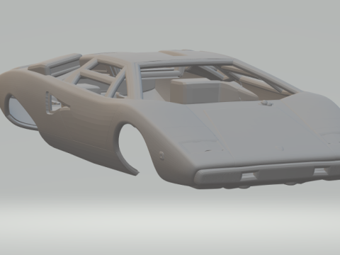 Countach 3D Print Model
