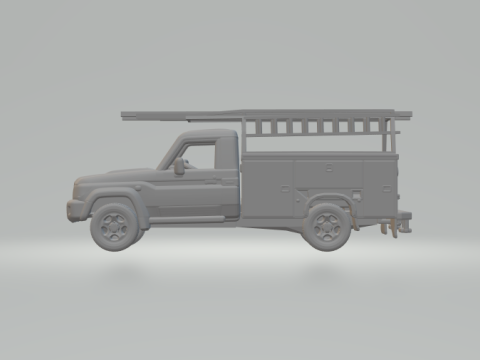 Toyota land cruiser Modello di stampa 3D