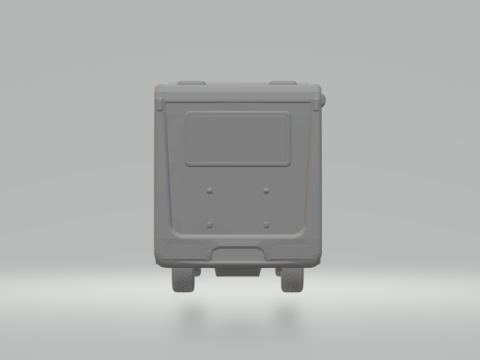 Toyota land cruiser camper 3D Baskı Modeli