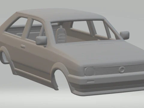 Volkswagen polo 3D Print Model