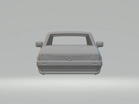 Volkswagen polo 3D Print Model