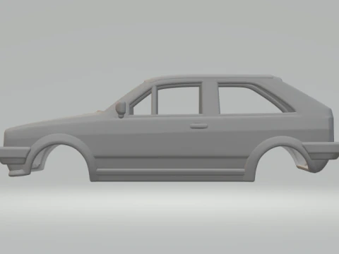 Volkswagen polo 3D Print Model