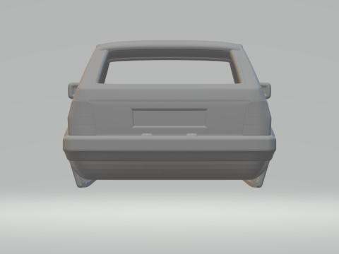 Volkswagen polo Modèles 3D en vedette