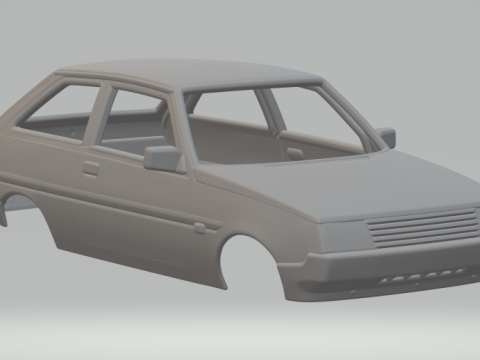 Zaz 2102 tavria 3D 프린트 모델