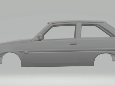 Zaz 2102 tavria 3D Print Model