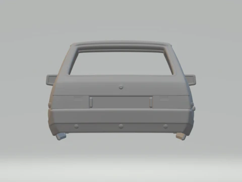 Zaz 2102 tavria 3D Print Model