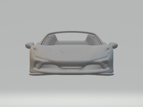 Ferrari F8 Spider Modelo de impresión 3D