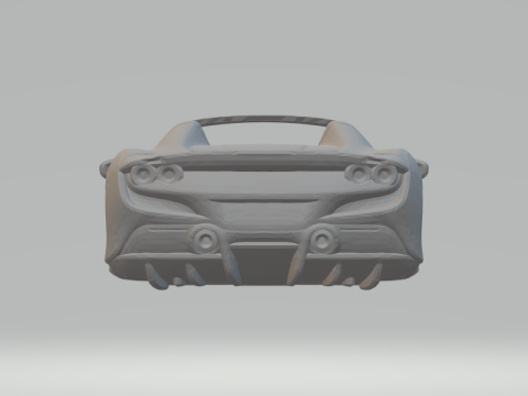 Ferrari F8 Spider Modelo de impresión 3D