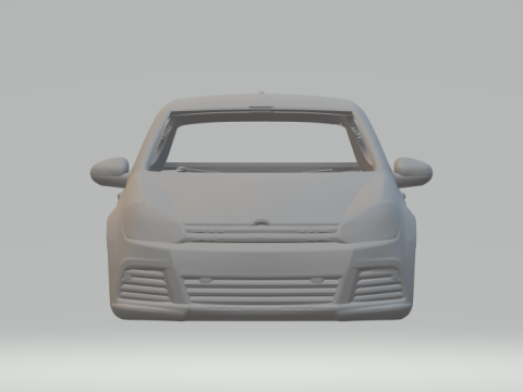 Volkswagen golf 3D Принт Модель
