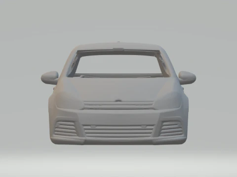 Volkswagen golf 3D Print Model