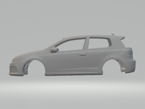 Volkswagen golf 3D Принт Модель