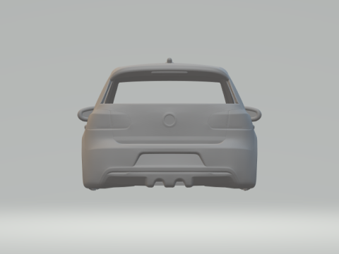 Volkswagen golf 3D Принт Модель