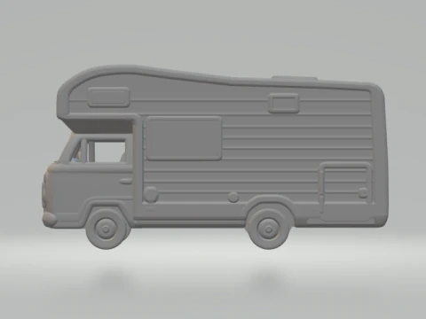 Vw bus camper 3D Print Model