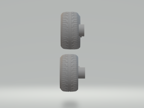 Pack wheels 3Dプリントモデル