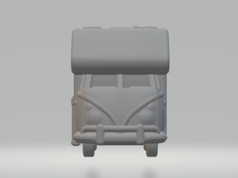 Volkswagen t1 camper Modello di stampa 3D