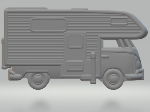 Volkswagen t1 camper Modello di stampa 3D
