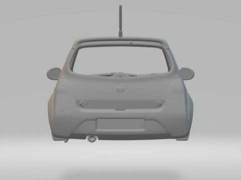 Renault twingo rally car 3D Print Model