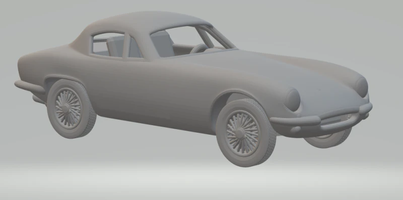 Lotus elite mk1 3D Print Model .c4d .max .obj .3ds .fbx .stl .blend 