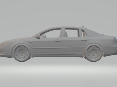Volkswagen phaeton 3D Print Model