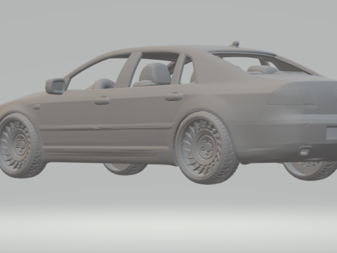 Volkswagen phaeton 3D Print Model