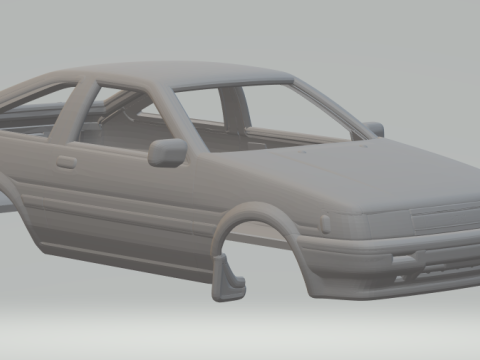 Toyota levin Modelo de impresión 3D