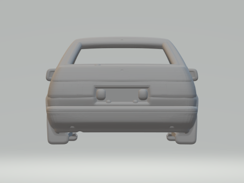 Toyota levin 3D Принт Модель