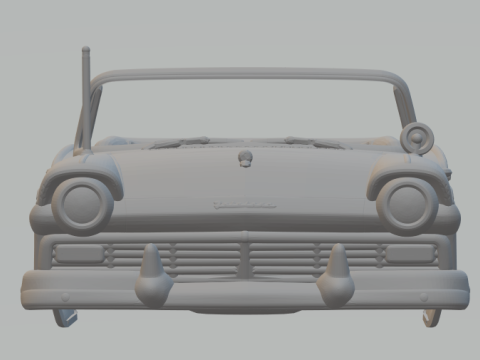 Fairlane 500 Skyliner Modelo de Impressão 3D