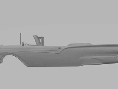 Fairlane 500 Skyliner 3D Print Model