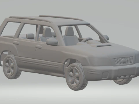 Субару Форестер 3D Принт Модель